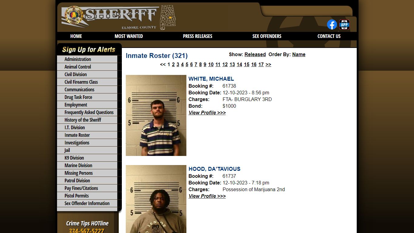 Inmate Roster - Current Inmates Booking Date Descending - Elmore County ...